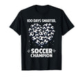 100 Days School Soccer Heart Love 100Th T-Shirt - Graphic Print Men Women - T-Shirt, Sweatshirt, Hoodie