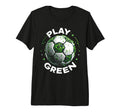 Play Green Coach Soccer Ball Eco T-Shirt - Fun Novelty Design for Adults - T-Shirt, Sweatshirt, Hoodie
