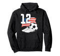12 Soccer Birthday Gift Soccer Fan Hoodie - Streetwear Style for Adults - T-Shirt, Sweatshirt, Hoodie