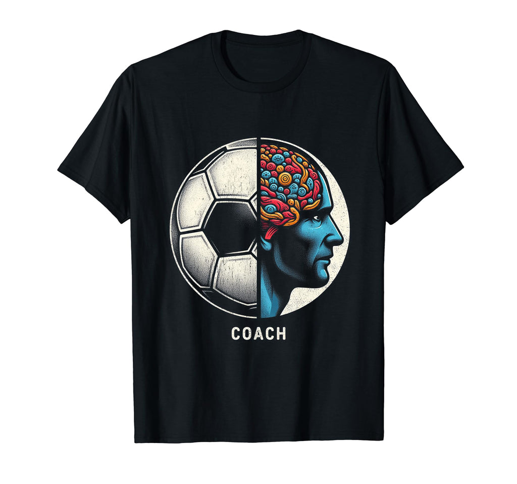 Soccer Coach Training Coaching T-Shirt - Aesthetic Graphic Men Women - T-Shirt, Sweatshirt, Hoodie