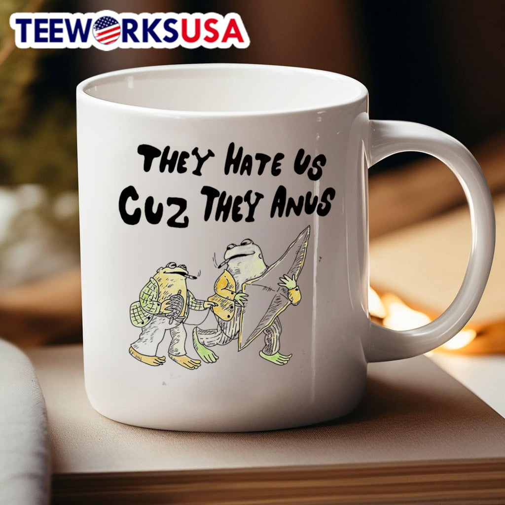 They hate us cuz anus frog - Adult & Kids T-Shirts, Sweatshirts & Hoodies apparel design preview 4