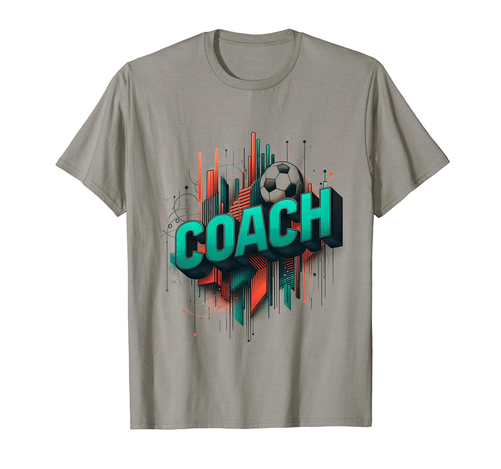 Soccer Coach Training Coaching T-Shirt - Aesthetic Graphic for Adults - T-Shirt, Sweatshirt, Hoodie