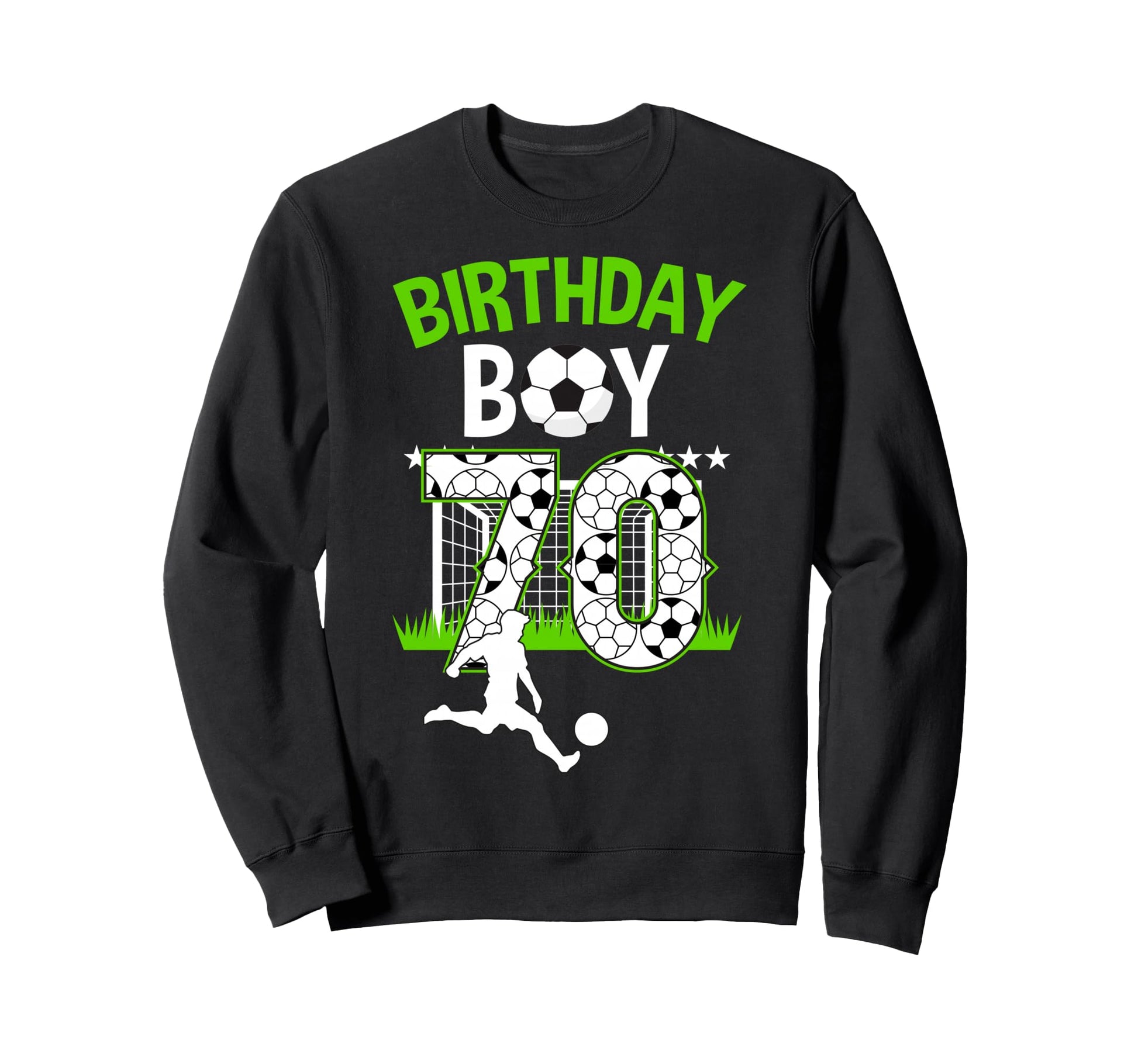 Birthday Soccer 70 Year Old Who Sweatshirt - Aesthetic Graphic Unisex - T-Shirt, Sweatshirt, Hoodie