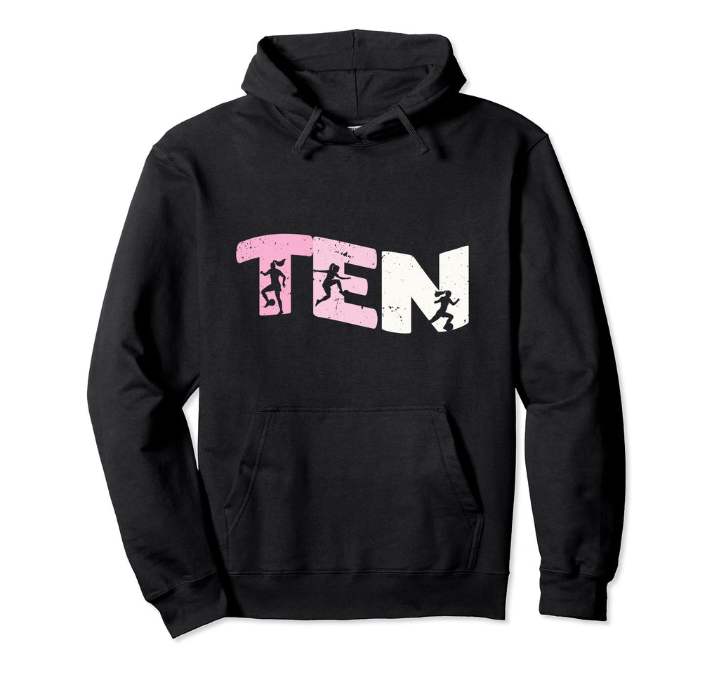 10 Year Old Soccer Birthday 10Th B Day Hoodie - Streetwear Style Men Women - T-Shirt, Sweatshirt, Hoodie