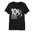 10Th Birthday Soccer Player Football 10 T-Shirt - Unique Graphic Men Women - T-Shirt, Sweatshirt, Hoodie