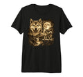 Shiba Inu Full Moon Shiba Inu Mom T-Shirt - Casual Everyday Wear Men Women - T-Shirt, Sweatshirt, Hoodie