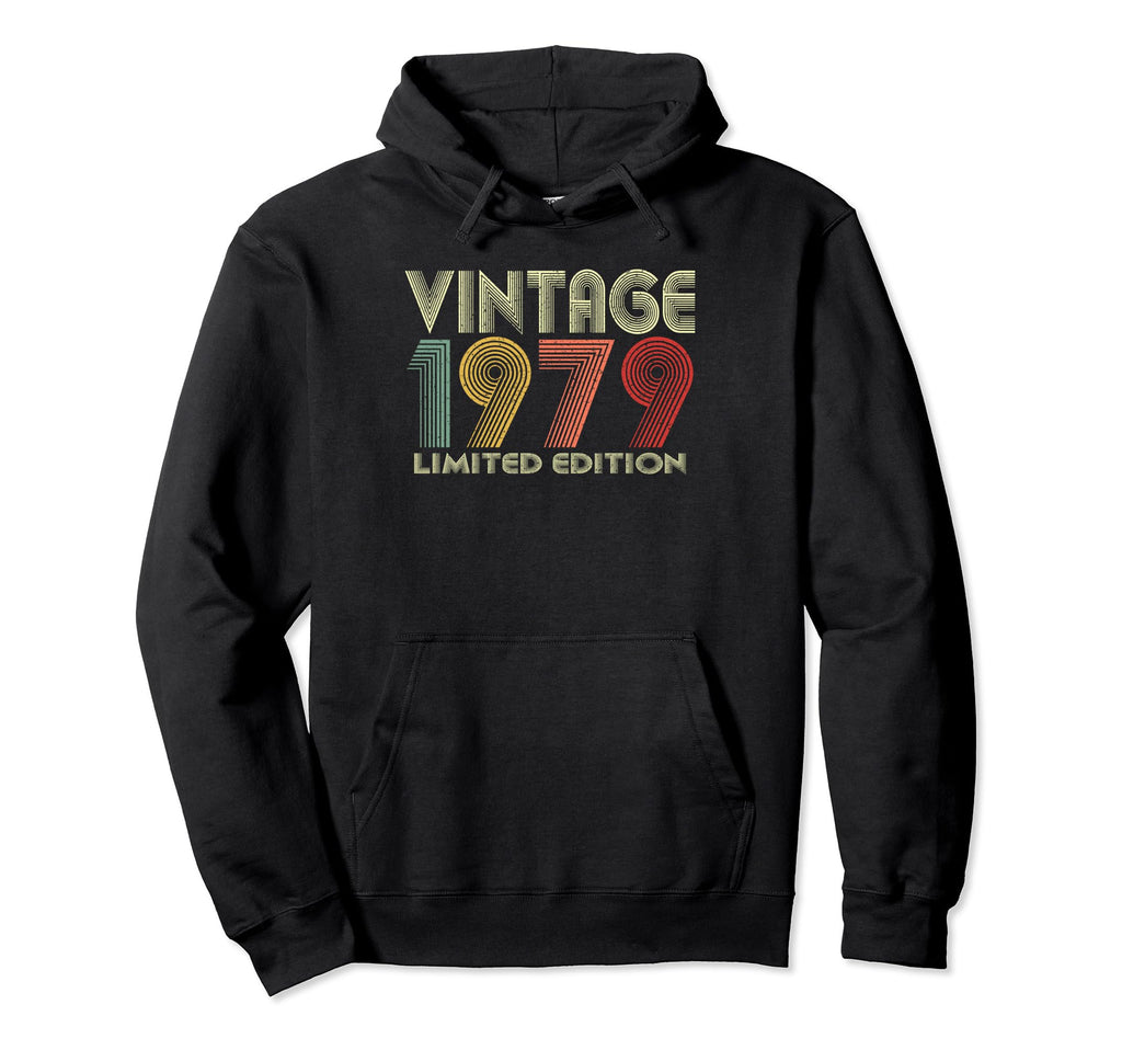 1979 Year Birthday Hoodie - Aesthetic Graphic Unisex - T-Shirt, Sweatshirt, Hoodie