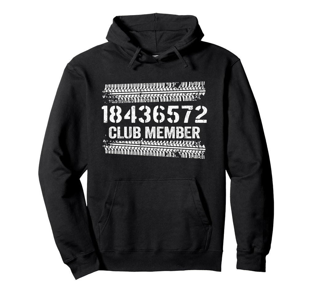 18436572 Club Member V8 Mechanic Big Hoodie - Unique Graphic for Adults - T-Shirt, Sweatshirt, Hoodie