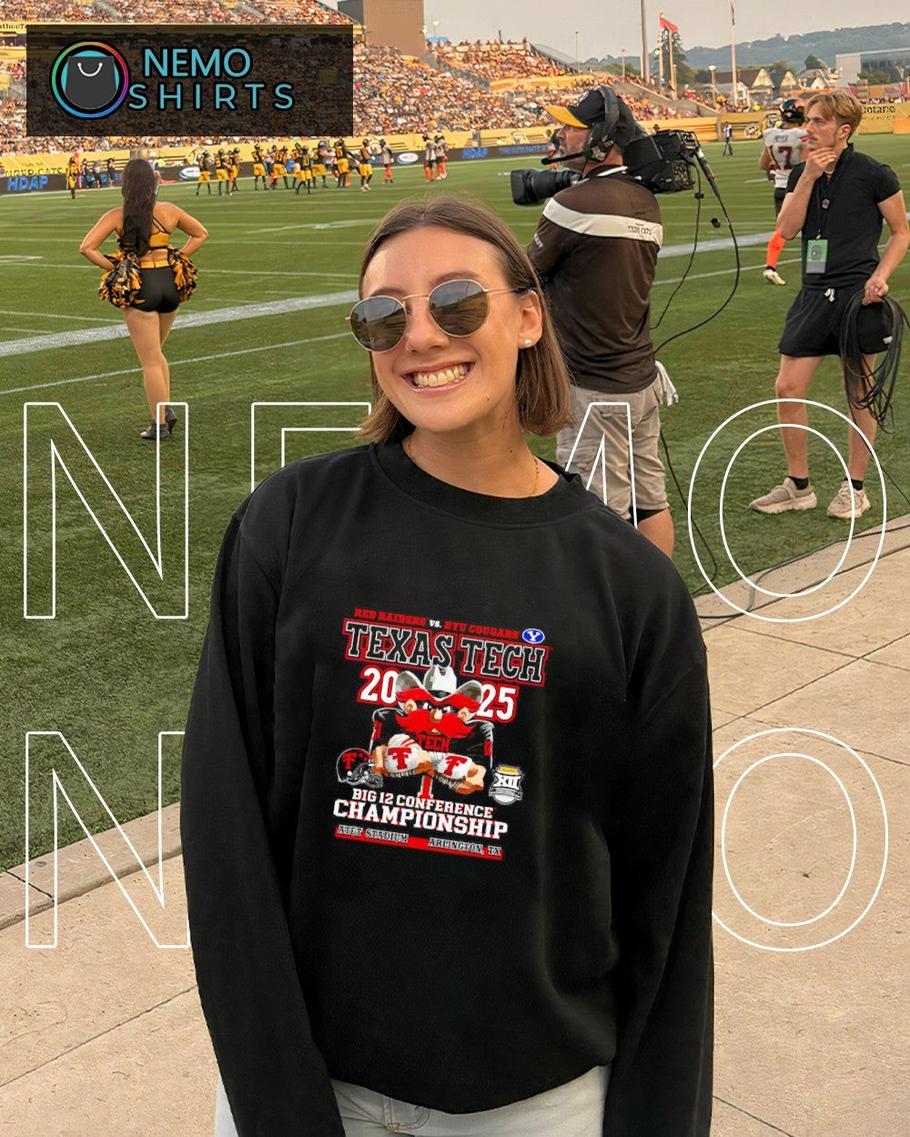 Texas Tech Red Raiders 2025 Big 12 conference - Adult & Kids T-Shirts, Sweatshirts & Hoodies apparel design preview 6