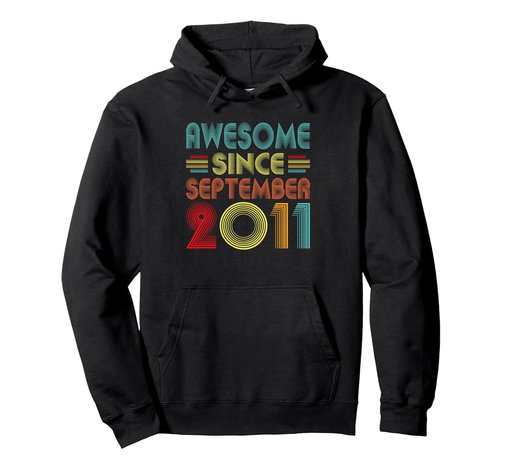 15Th Birthday Awesome Since September Hoodie - Minimalist Print for Adults - T-Shirt, Sweatshirt, Hoodie
