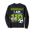 110Th Birthday Soccer Theme Sweatshirt - Aesthetic Graphic Men Women - T-Shirt, Sweatshirt, Hoodie