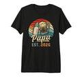 Mens Papa Est 2026 First Fathers Day T-Shirt - Custom Art Print for Adults - T-Shirt, Sweatshirt, Hoodie