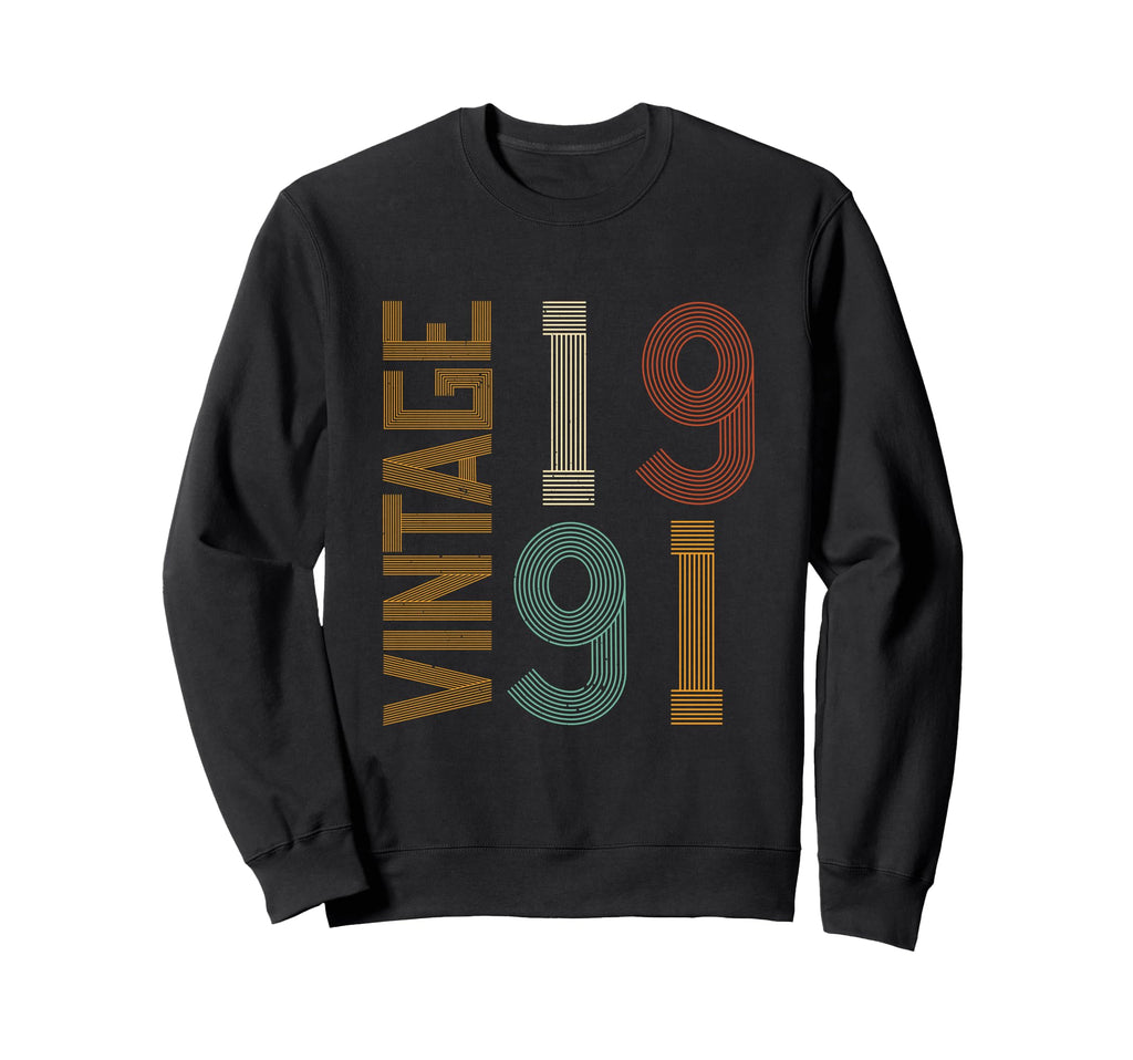 1991 Funny Mens Birthday Party Sweatshirt - Graphic Print Men Women - T-Shirt, Sweatshirt, Hoodie