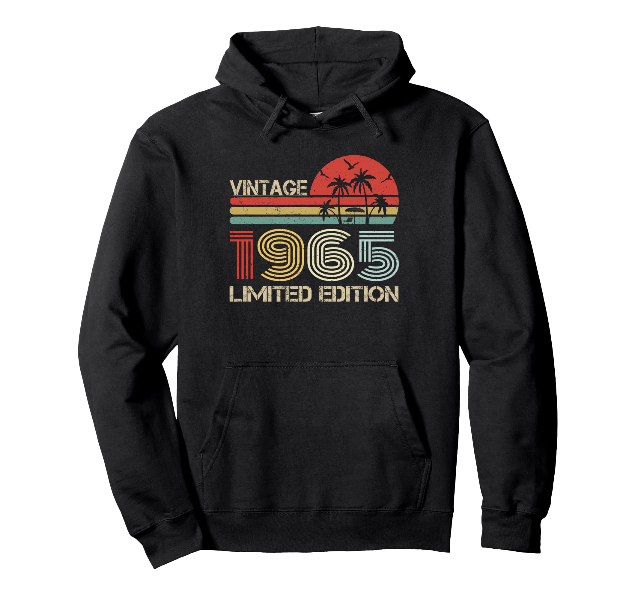 1965 Year Birthday Hoodie - Casual Everyday Wear for Adults - T-Shirt, Sweatshirt, Hoodie