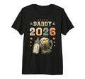 Mens Daddy 2026 First Fathers Day New T-Shirt - Fun Novelty Design Unisex - T-Shirt, Sweatshirt, Hoodie