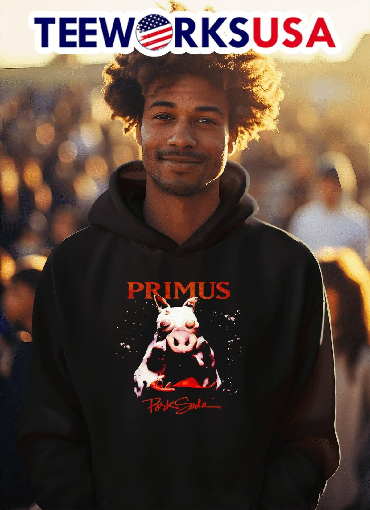 Primus Pork Soda vintage - Adult & Kids T-Shirts, Sweatshirts & Hoodies apparel design preview 2