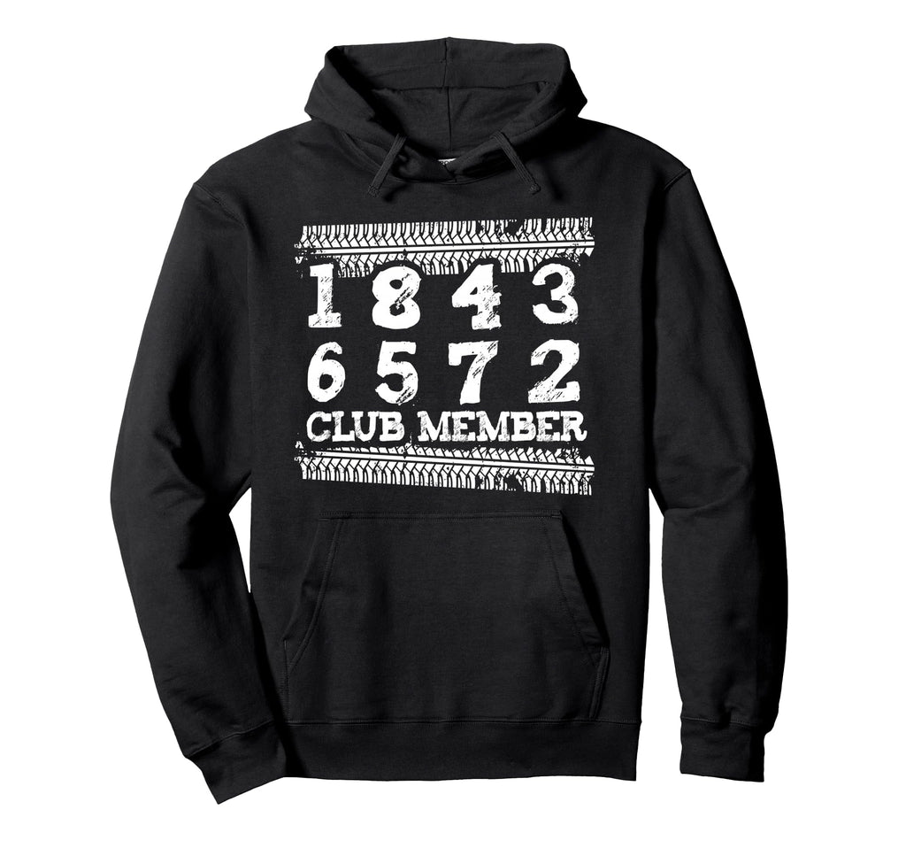 18436572 Club Member V8 Mechanic Big Hoodie - Custom Art Print Men Women - T-Shirt, Sweatshirt, Hoodie