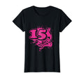 15Th Birthday Soccer Player Football 15 T-Shirt - Graphic Print for Adults - T-Shirt, Sweatshirt, Hoodie