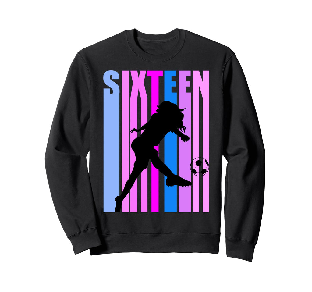 16Th Soccer Birthday Goals Score Sweatshirt - Minimalist Print Unisex - T-Shirt, Sweatshirt, Hoodie