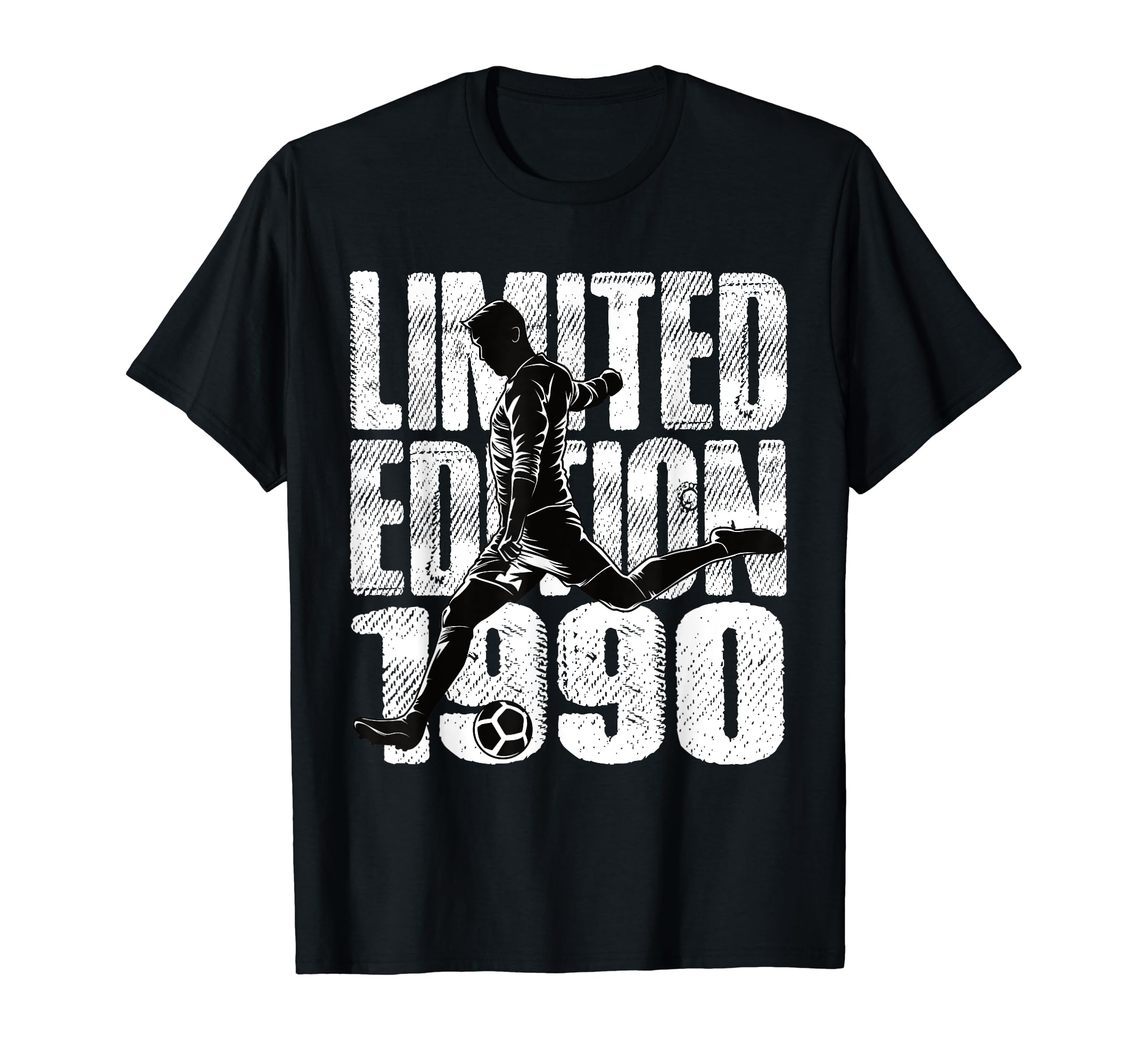 1990 Soccer Birthday 1990 T-Shirt - Minimalist Print Men Women - T-Shirt, Sweatshirt, Hoodie