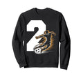 2 Soccer Birthday Gift Soccer Fan Sweatshirt - Trendy Graphic Unisex - T-Shirt, Sweatshirt, Hoodie