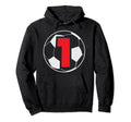 1St Birthday 1 Year Soccer Football Hoodie - Streetwear Style Men Women - T-Shirt, Sweatshirt, Hoodie