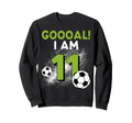 11Th Birthday Soccer Theme 11Year Old Sweatshirt - Custom Art Print Unisex - T-Shirt, Sweatshirt, Hoodie