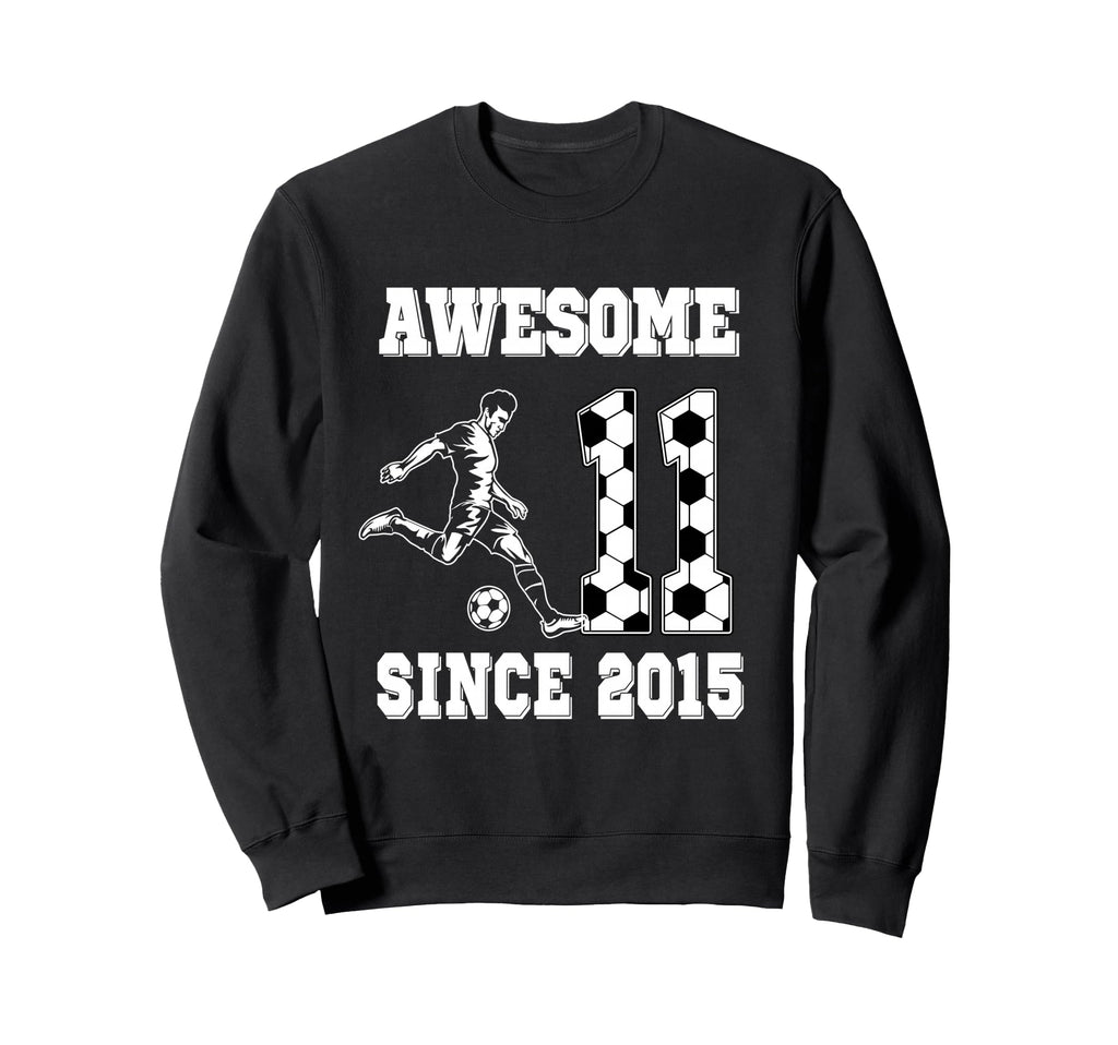 11 Year Old Birthday Soccer Sweatshirt - Fun Novelty Design Men Women - T-Shirt, Sweatshirt, Hoodie