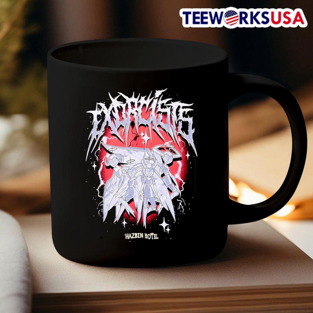 Hazbin Hotel Exorcists Metal - Adult & Kids T-Shirts, Sweatshirts & Hoodies apparel design preview 3
