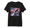 American Flag Trucker Dad Big Rig T-Shirt - Trendy Graphic Men Women - T-Shirt, Sweatshirt, Hoodie