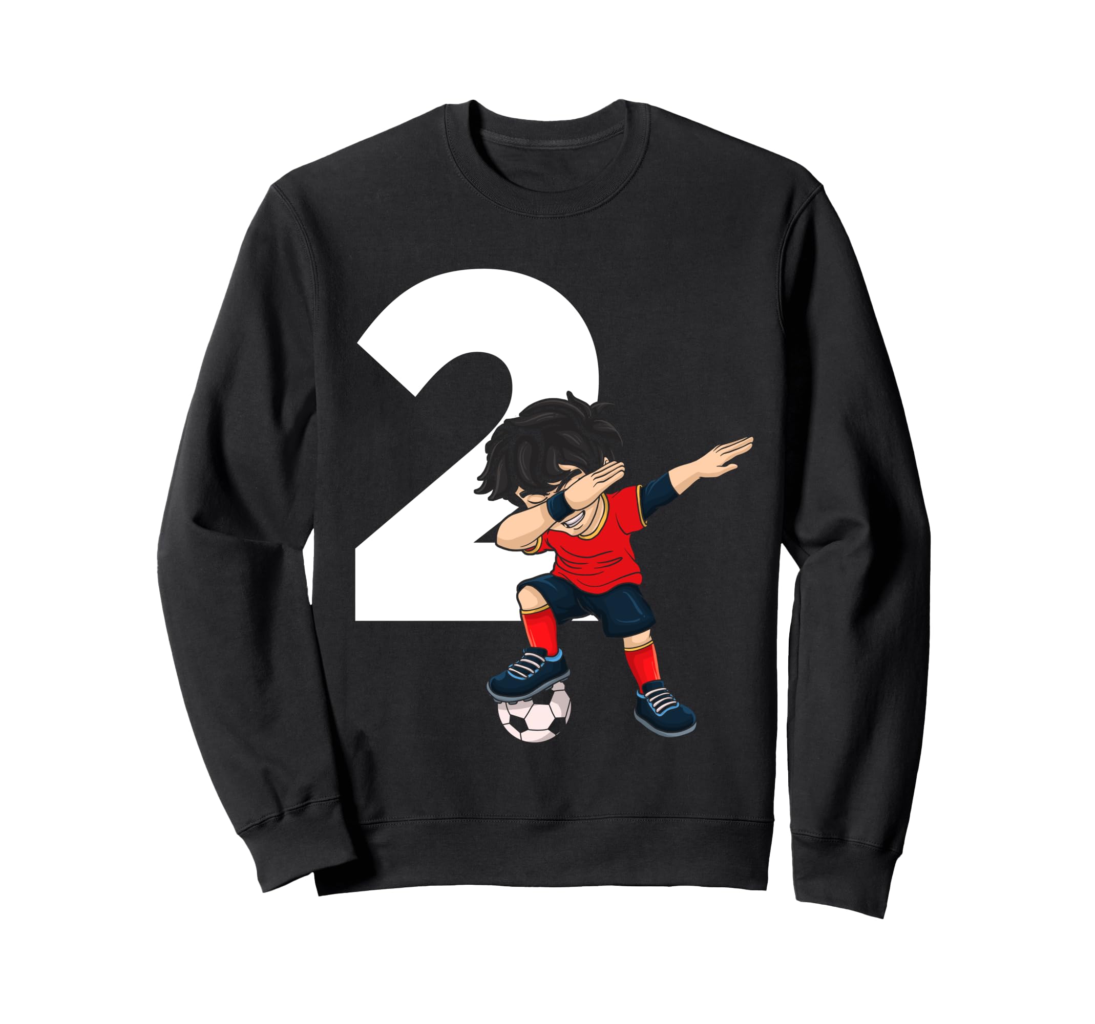 2 Soccer Birthday Gift Soccer Fan Sweatshirt - Minimalist Print Unisex - T-Shirt, Sweatshirt, Hoodie