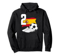 2 Soccer Birthday Gift Soccer Fan Sports Hoodie - Graphic Print for Adults - T-Shirt, Sweatshirt, Hoodie