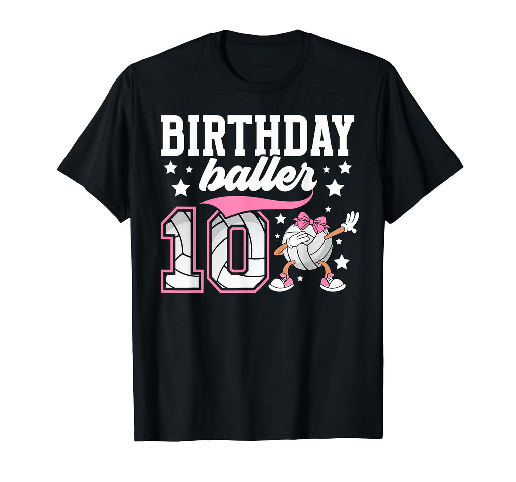 10Th Birthday Volleyball Ten Year Old T-Shirt - Unique Graphic for Adults - T-Shirt, Sweatshirt, Hoodie