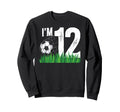 12Th Soccer Birthday Party Twelve Sweatshirt - Minimalist Print Men Women - T-Shirt, Sweatshirt, Hoodie