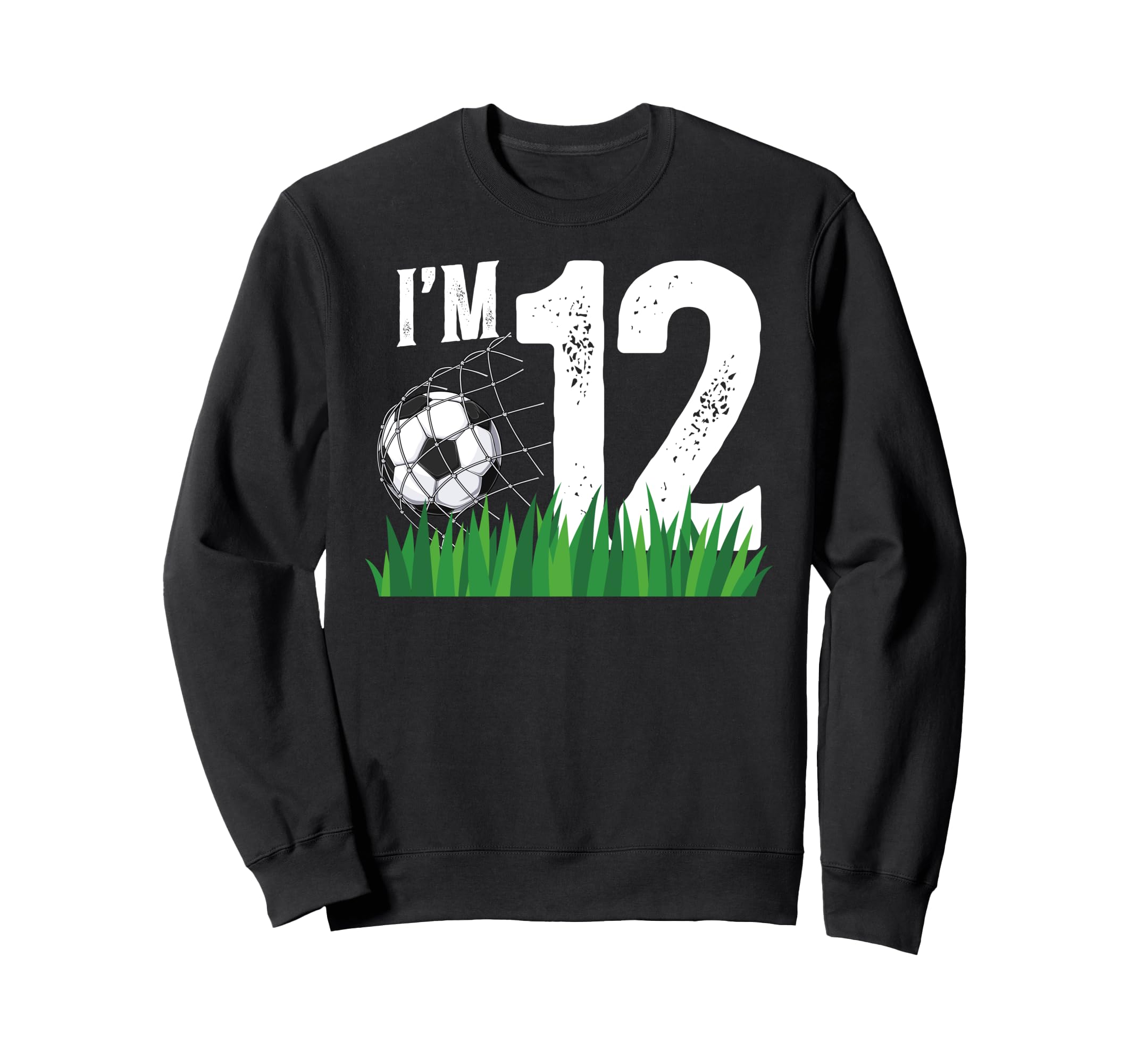 12Th Soccer Birthday Party Twelve Sweatshirt - Minimalist Print Men Women - T-Shirt, Sweatshirt, Hoodie