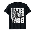 1988 Soccer Birthday 1988 T-Shirt - Aesthetic Graphic for Adults - T-Shirt, Sweatshirt, Hoodie