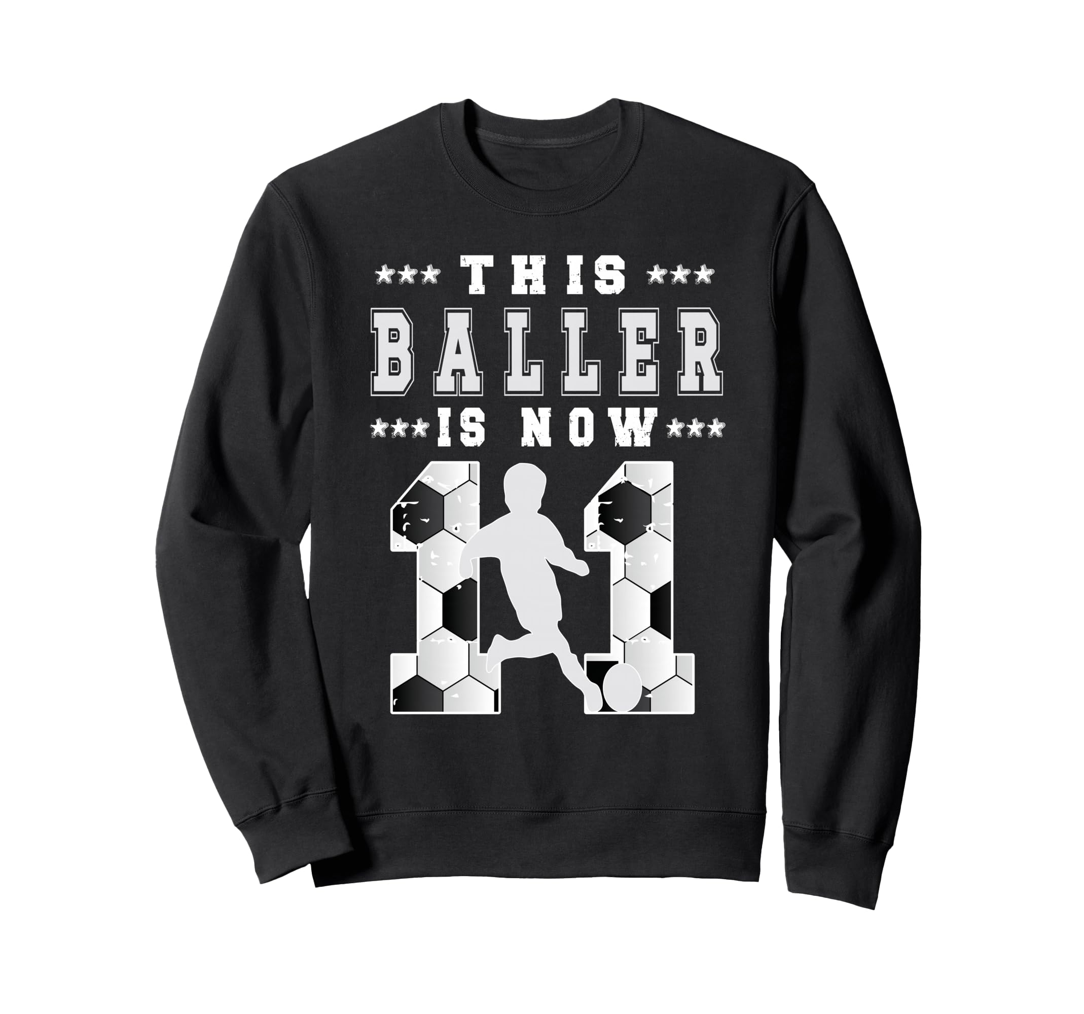 11Th Birthday Soccer Eleven Year Sweatshirt - Novelty Apparel Men Women - T-Shirt, Sweatshirt, Hoodie
