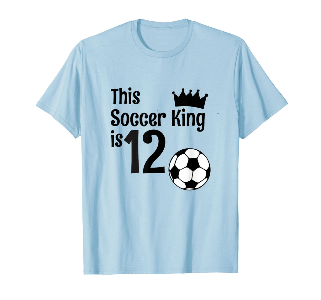 12 Year Old Soccer Birthday Party T-Shirt - Streetwear Style for Adults - T-Shirt, Sweatshirt, Hoodie