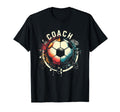 Soccer Coach Training Coaching Football T-Shirt - Aesthetic Graphic Unisex - T-Shirt, Sweatshirt, Hoodie