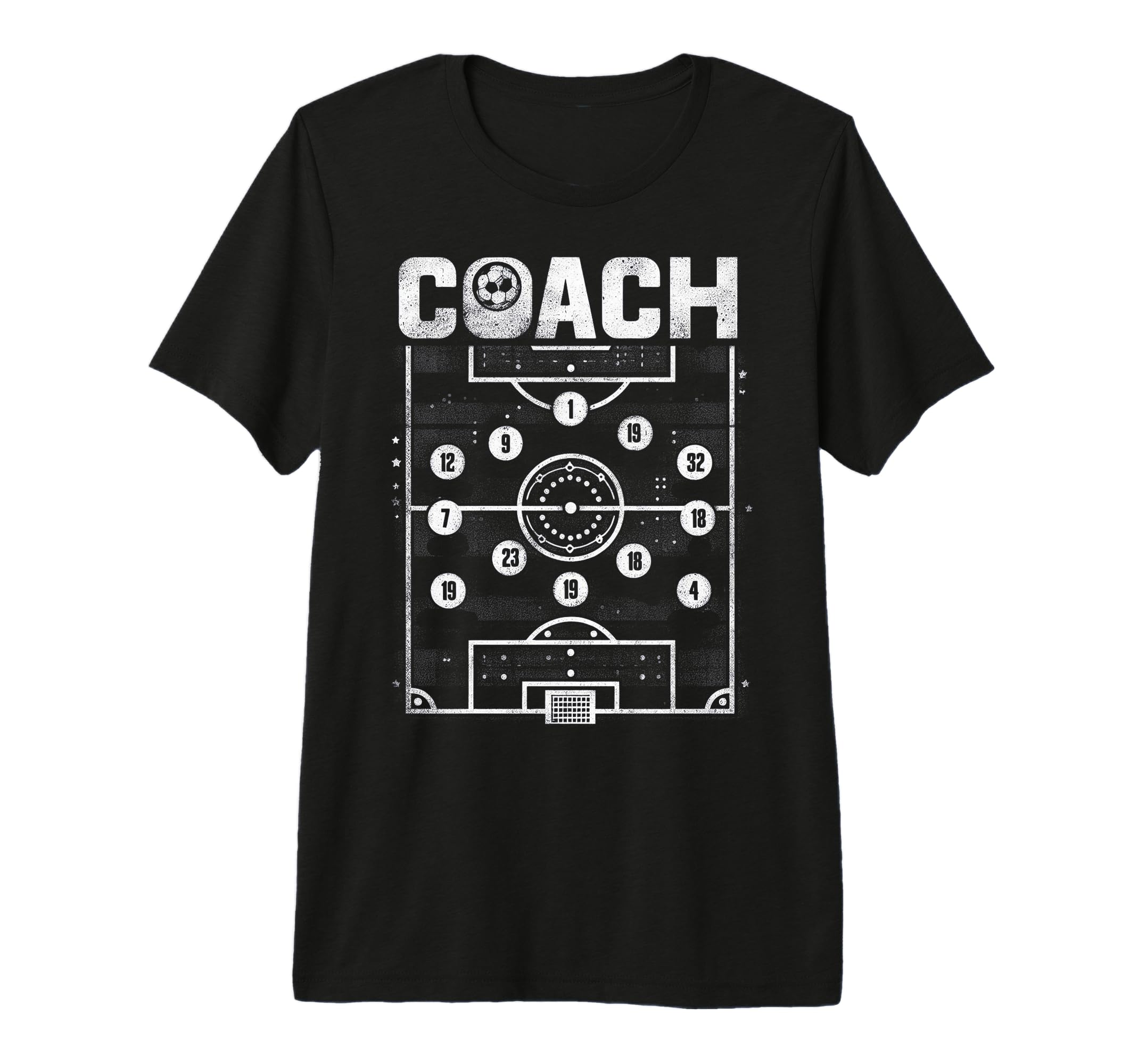 Soccer Coach Training Coaching T-Shirt - Minimalist Print Men Women - T-Shirt, Sweatshirt, Hoodie