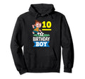 10Th Birthday 10 Years Soccer Hoodie - Fun Novelty Design for Adults - T-Shirt, Sweatshirt, Hoodie