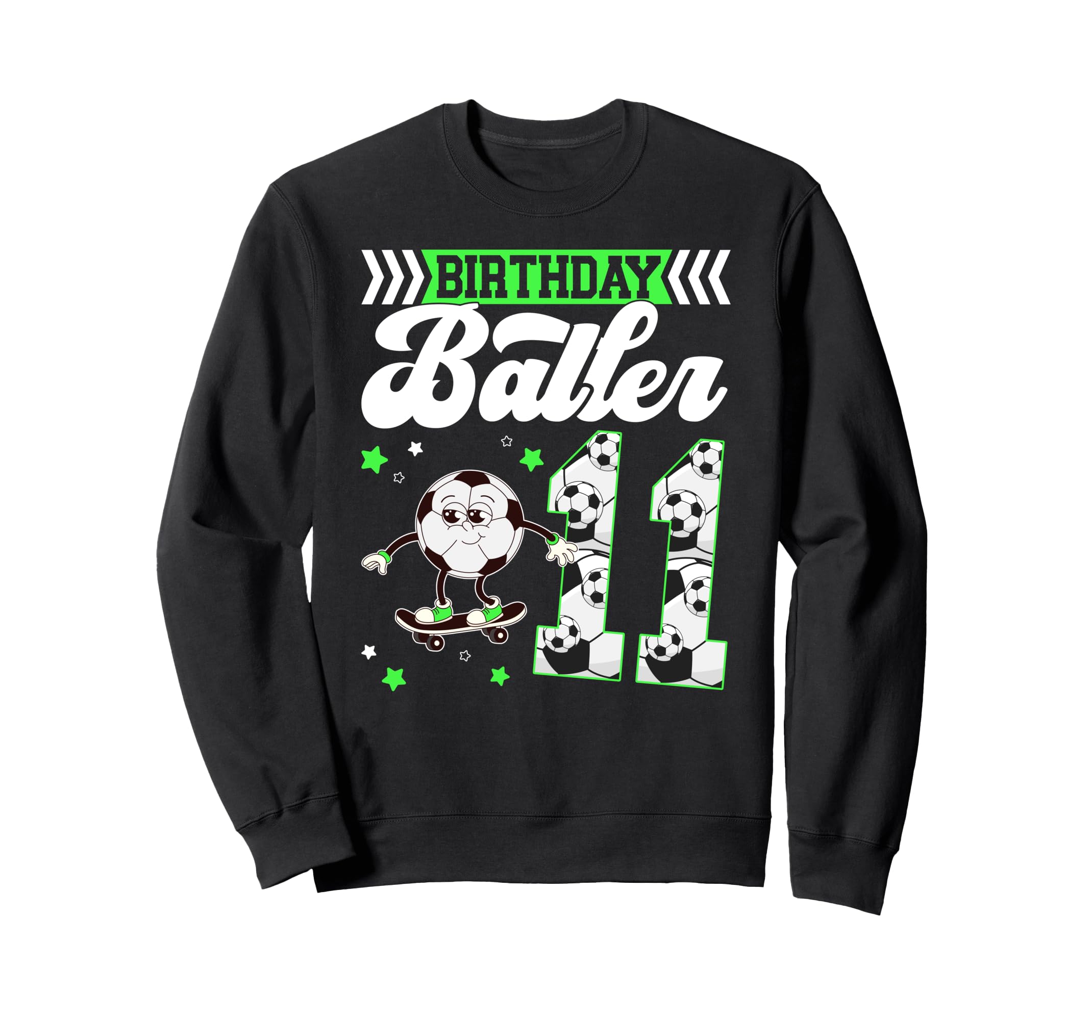 11Th Soccer Birthday Party Sweatshirt - Casual Everyday Wear Men Women - T-Shirt, Sweatshirt, Hoodie