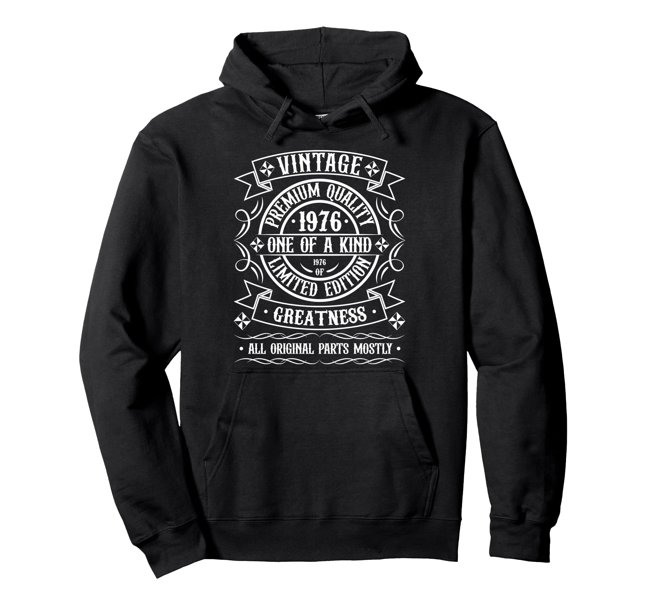 1976 T Shirts Funny 50Th Birthday Hoodie - Trendy Graphic Unisex - T-Shirt, Sweatshirt, Hoodie