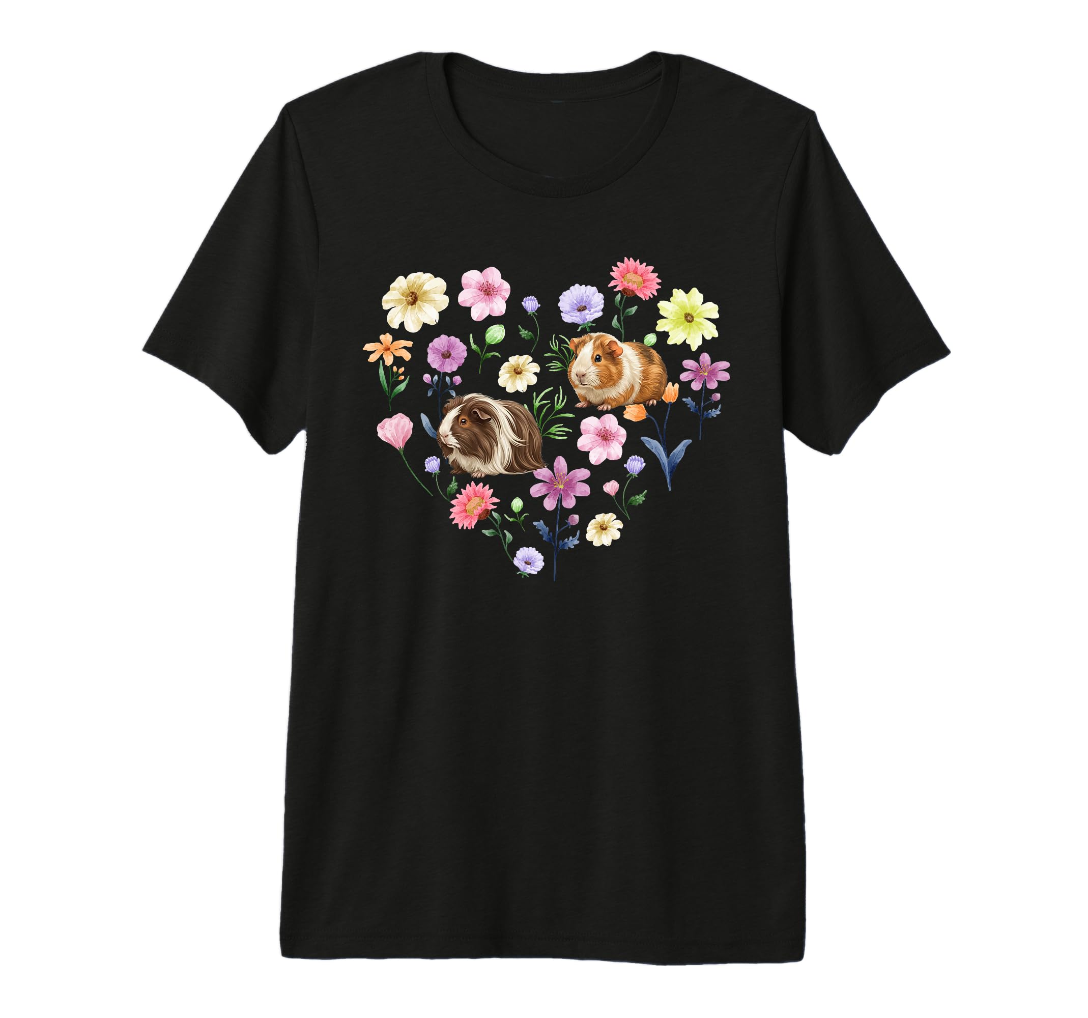 Guinea Pig Owner Heart Guinea Pig Mom T-Shirt - Streetwear Style Men Women - T-Shirt, Sweatshirt, Hoodie