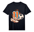 11Th Birthday Soccer Player Football T-Shirt - Fun Novelty Design Unisex - T-Shirt, Sweatshirt, Hoodie