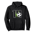 14Th Birthday Soccer Player Football 14 Hoodie - Custom Art Print Unisex - T-Shirt, Sweatshirt, Hoodie