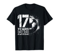 17Th Birthday Soccer Player Football 17 T-Shirt - Graphic Print for Adults - T-Shirt, Sweatshirt, Hoodie