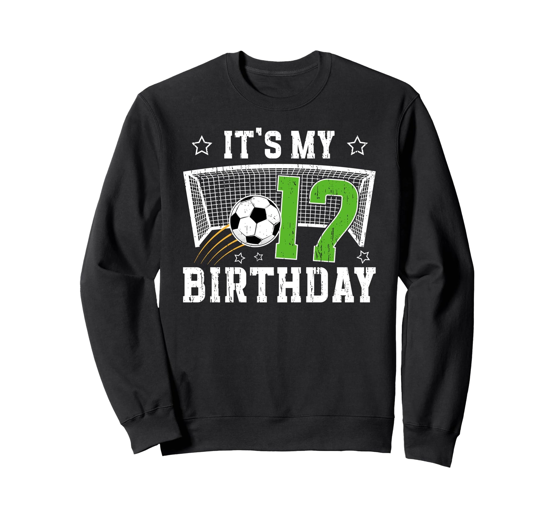 17Th Birthday Soccer Seventeen Year Sweatshirt - Novelty Apparel Unisex - T-Shirt, Sweatshirt, Hoodie