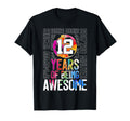 12 Years Being Awesome Soccer 12Th T-Shirt - Custom Art Print Men Women - T-Shirt, Sweatshirt, Hoodie