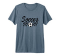Soccer Mom Sport Team Mama Soccer Ball T-Shirt - Minimalist Print Unisex - T-Shirt, Sweatshirt, Hoodie